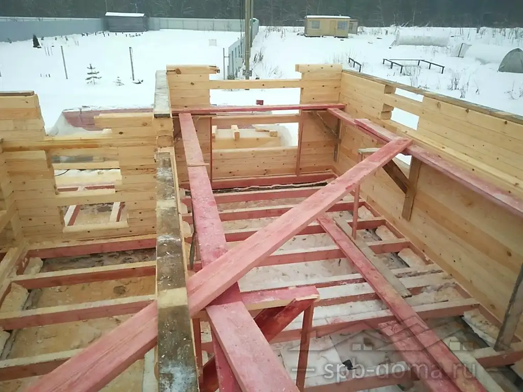 Дом из бруса 8х8 в Дятлицах