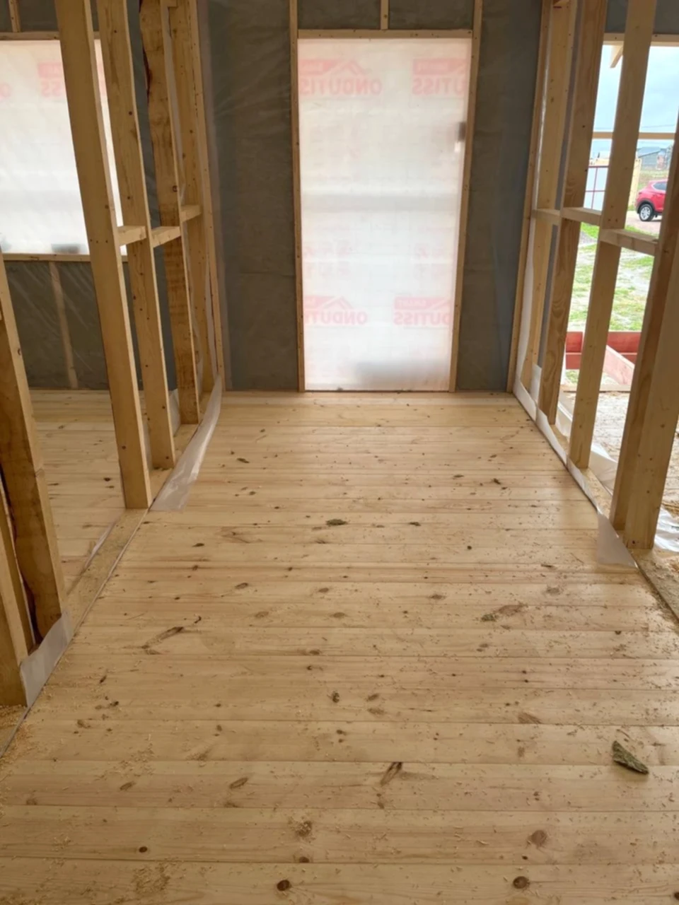 Каркасный дом 8х10 в Монделево