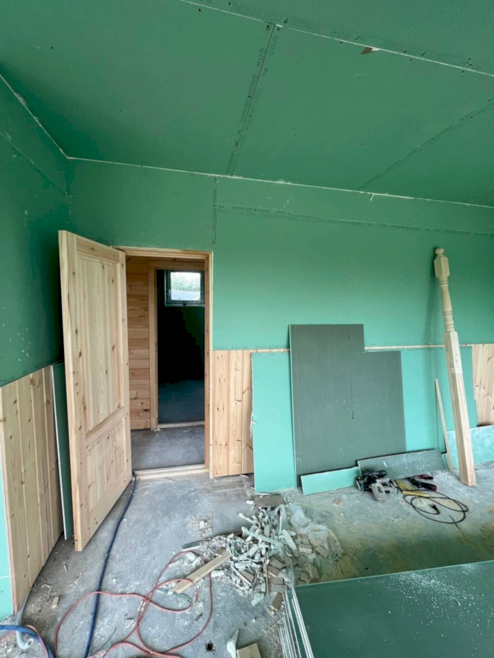 Каркасный дом 8х8 в Петрово