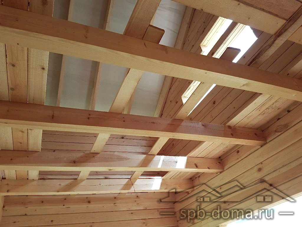 Дом из бруса 7х9 Лопухинка