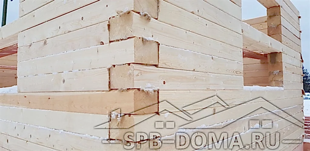 Дом из бруса 10х12 в Больших Слудицах