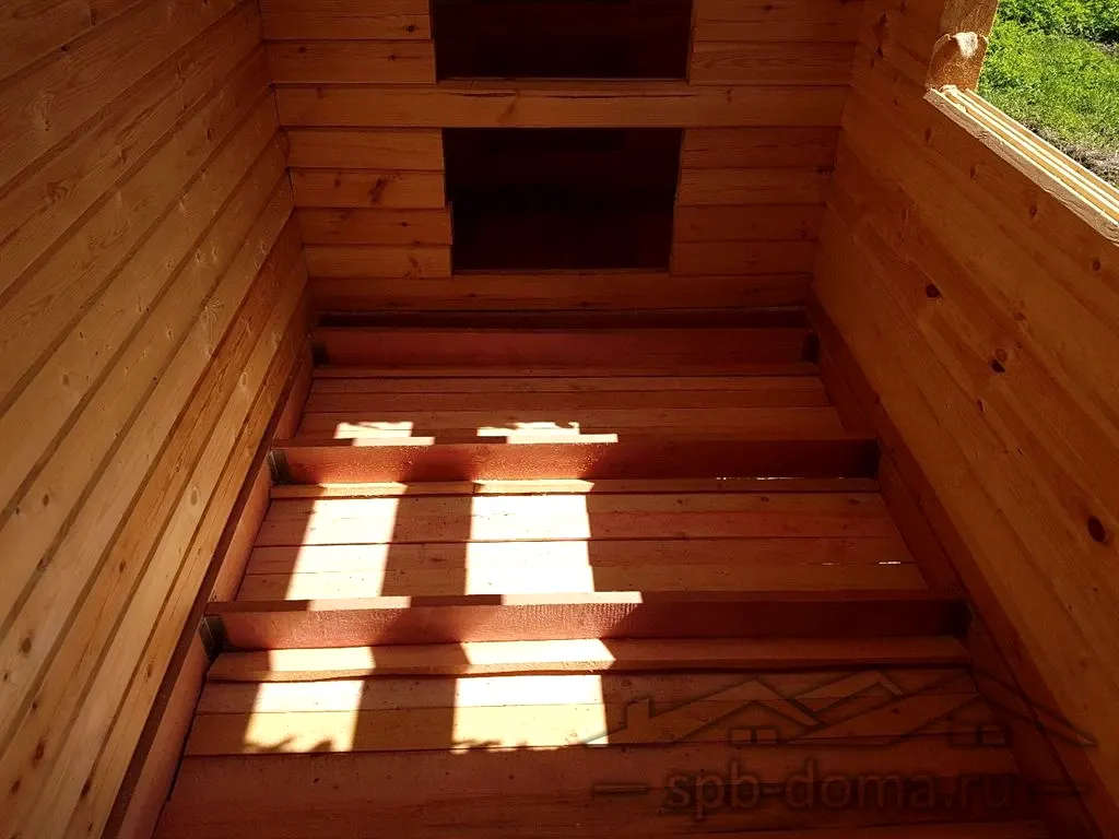 Дом из бруса 8х9 Сясьстрой