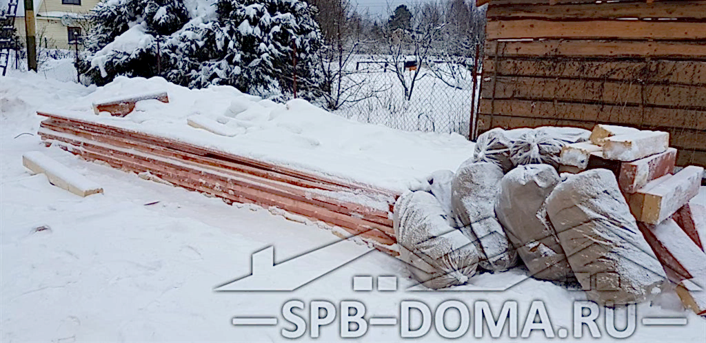 Дом из бруса 10х12 в Больших Слудицах