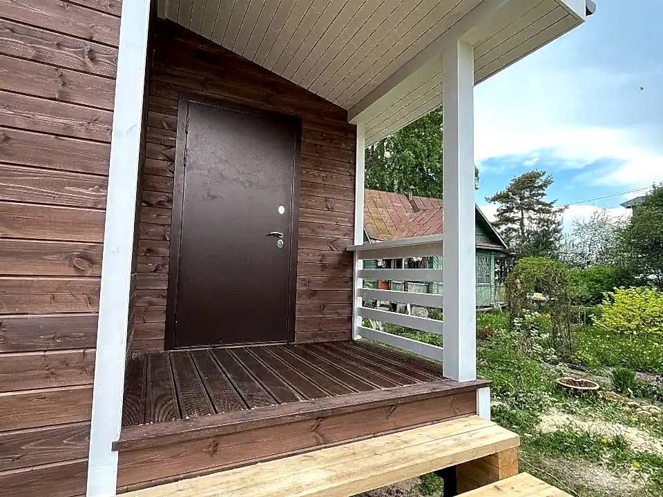 Каркасный дом 6х6 в Белоострове