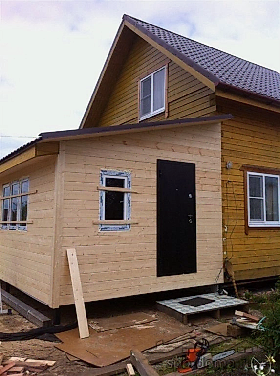 Каркасная веранда 6х3 Волхов