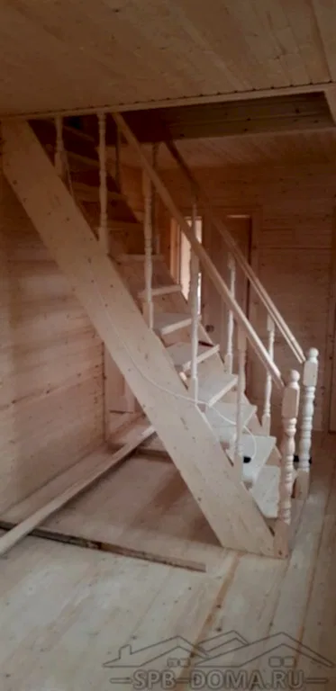 Каркасный дом 8х6 в п. Лесколово