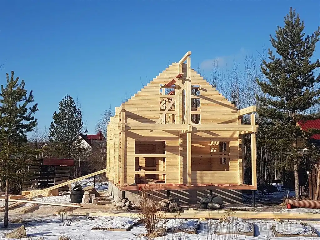 Дом из бруса 6х12 Новинка