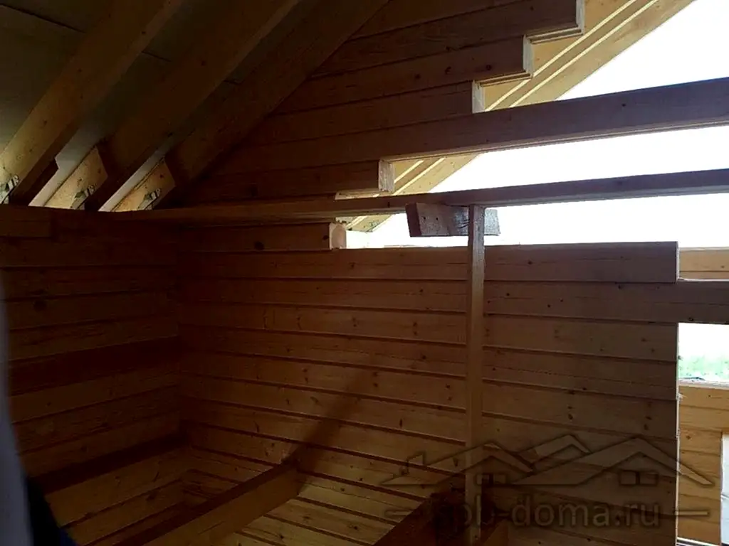 Дом из бруса 7х9 Лопухинка