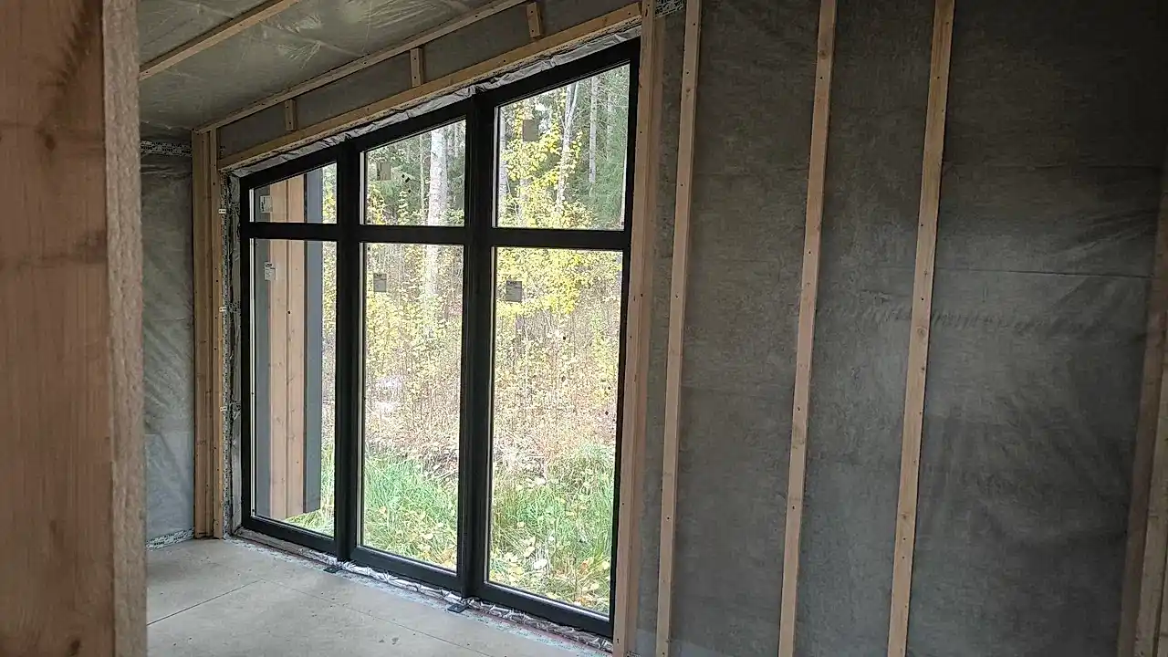 Каркасный дом 9х9 в Ладоге