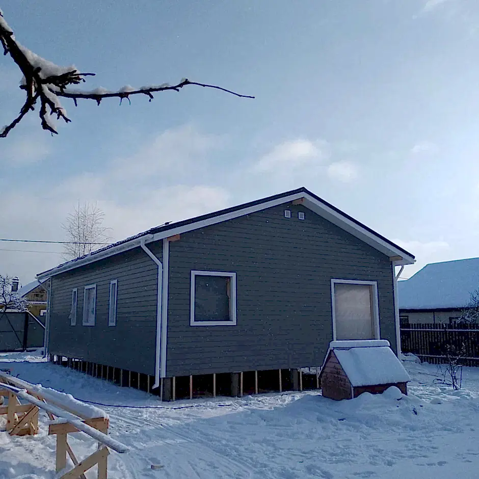 Каркасный дом 8х12 в Келколово