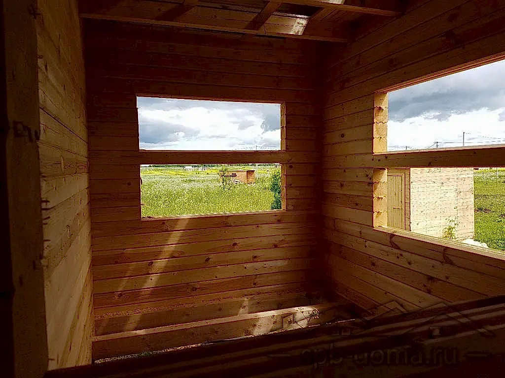 Дом из бруса 7х9 Лопухинка