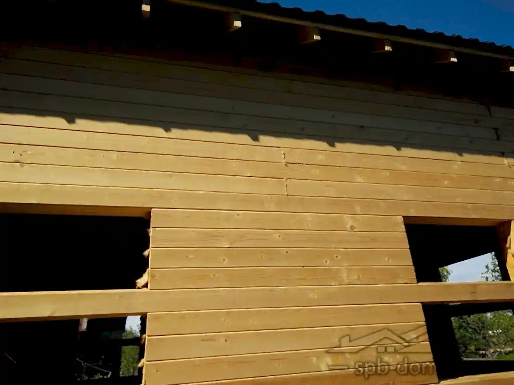 Дом из бруса 6х9 Мга