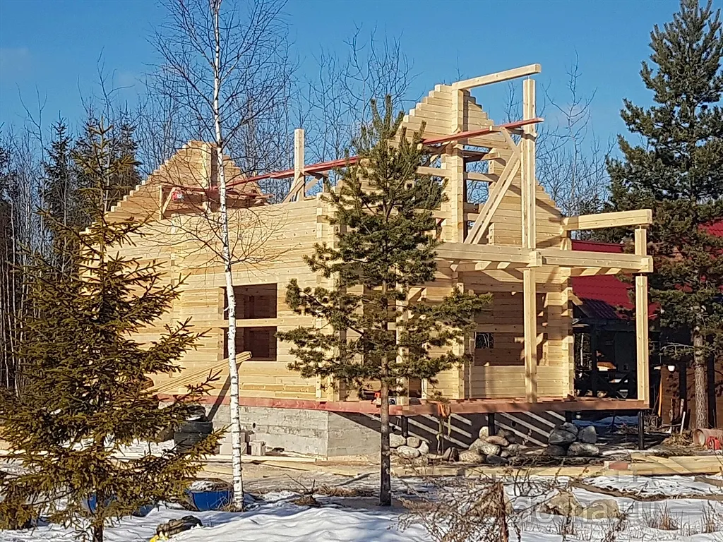 Дом из бруса 6х12 Новинка