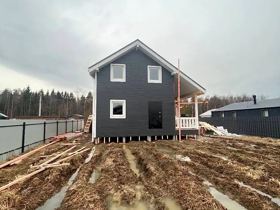 Каркасный дом 6х9 в Хиттолоярви