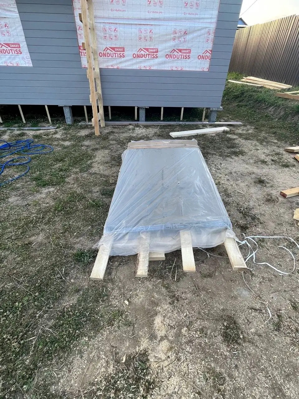 Каркасный дом 8х8 в Петрово