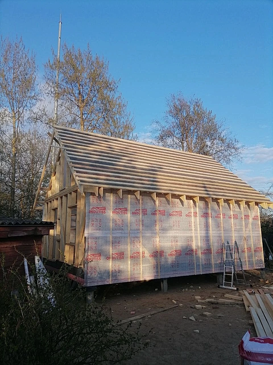 Каркасный дом 8х6 Горелово