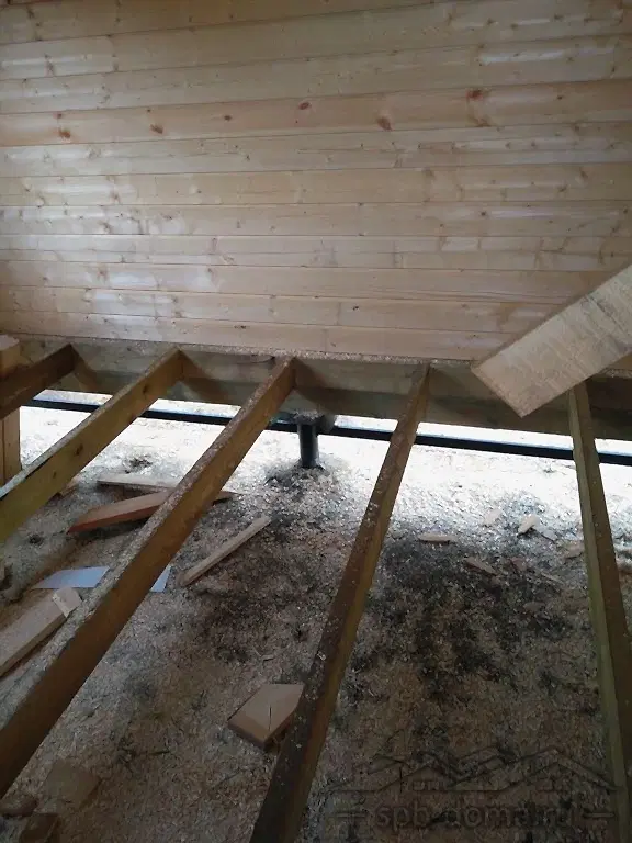 Дом из бруса 6х5 Новожилово