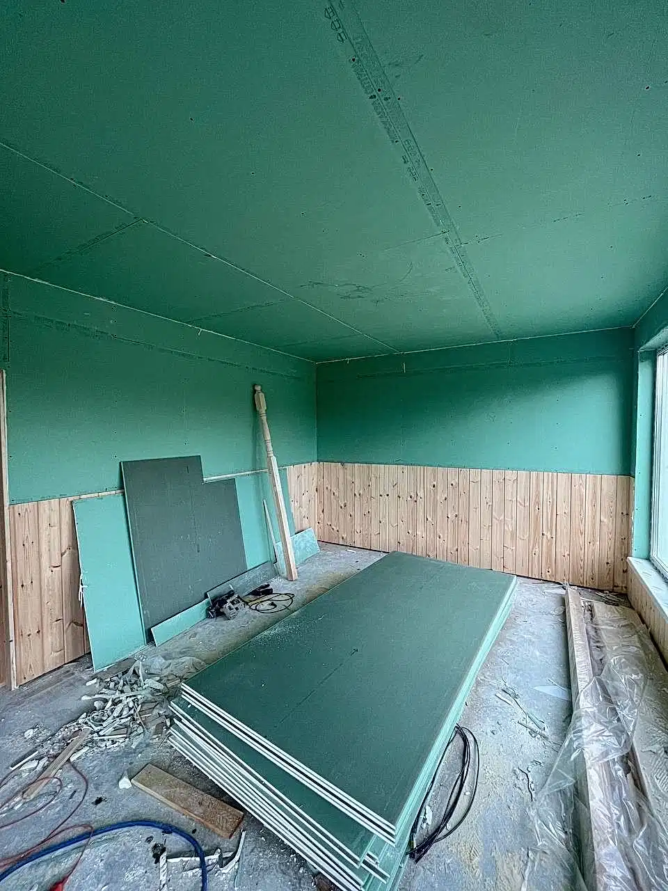 Каркасный дом 8х8 в Петрово