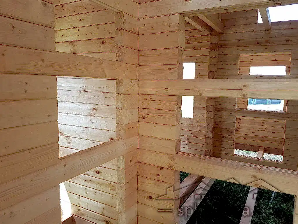 Дом из бруса 7х9 Лопухинка