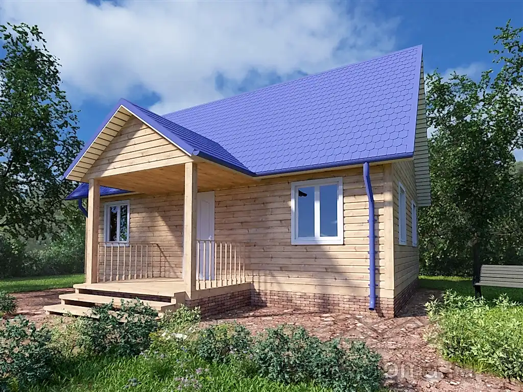 Проект дома из профилированного бруса 6,0 х 9,0 м «Вырица» Проект дома из профилированного бруса 6,0 х 9,0 м «Вырица»