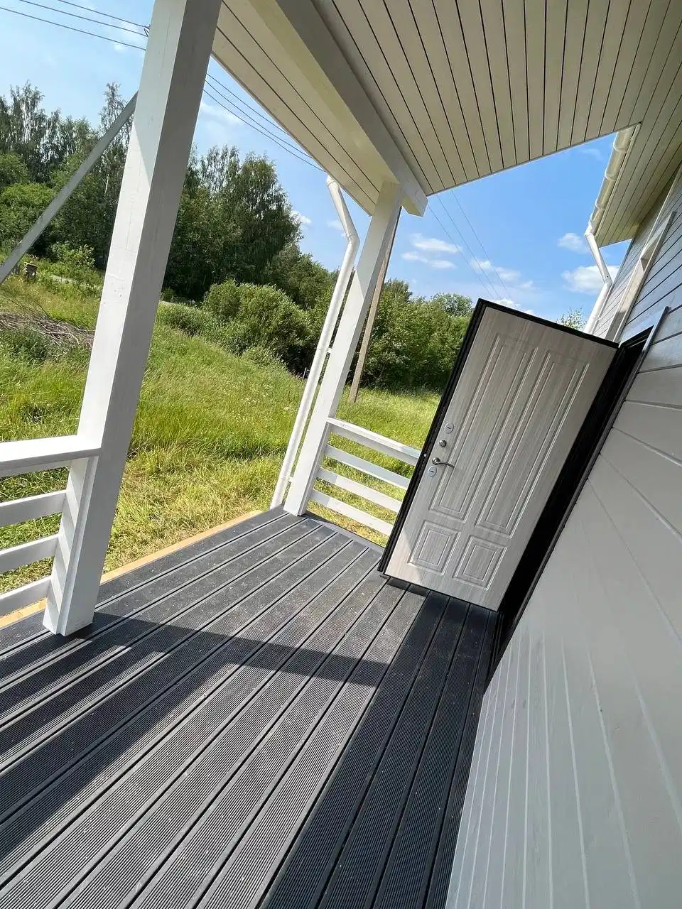 Каркасный дом 8х8 в Петрово