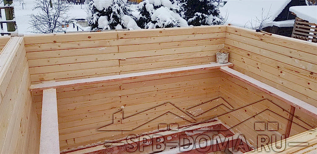 Дом из бруса 10х12 в Больших Слудицах