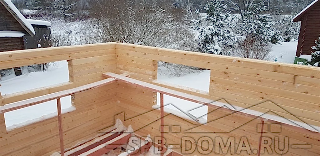 Дом из бруса 10х12 в Больших Слудицах