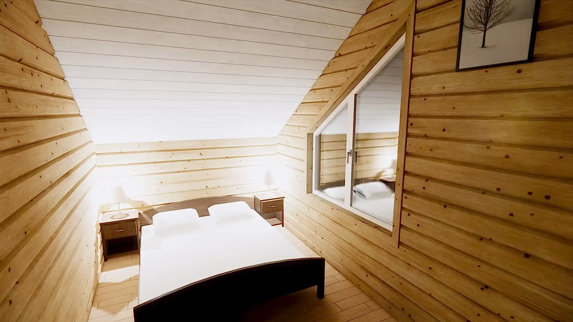 Каркасный дом 8х8 м «Васкелово» Каркасный дом 8х8 м «Васкелово»