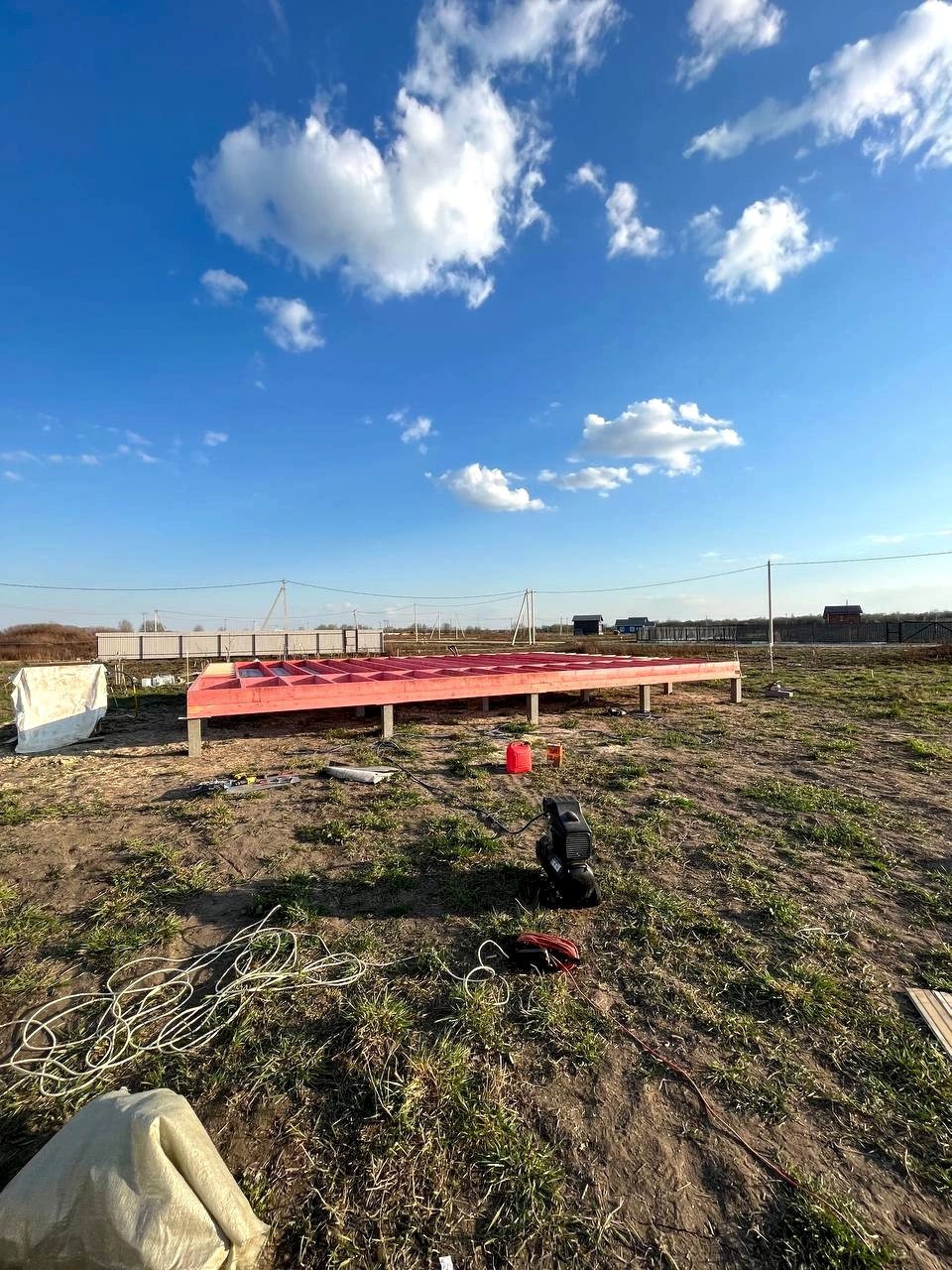 Каркасный дом 8х6 Горелово