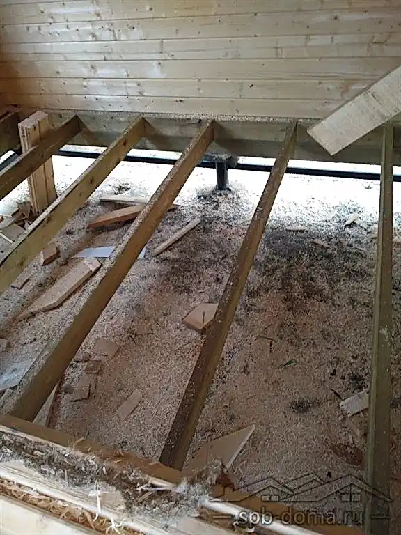 Дом из бруса 6х5 Новожилово