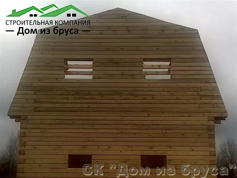 Дом из бруса 6х9 в г. Павловск