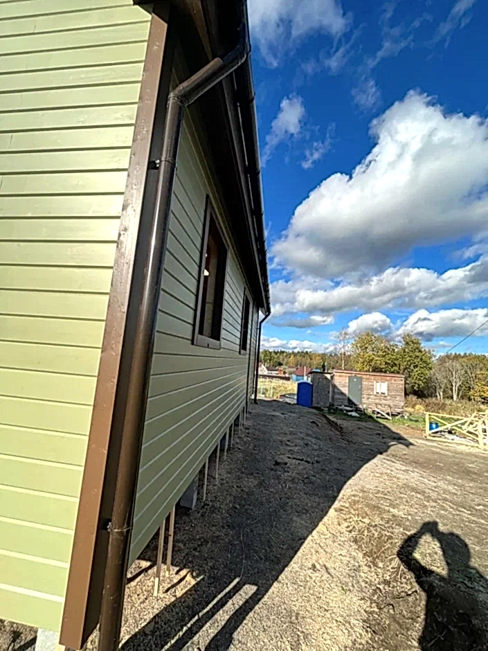 Каркасный дом 6х9 в коттеджном поселке Имена