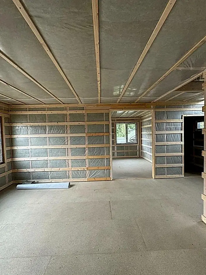 Каркасный дом 8х9 в Сосновом бору