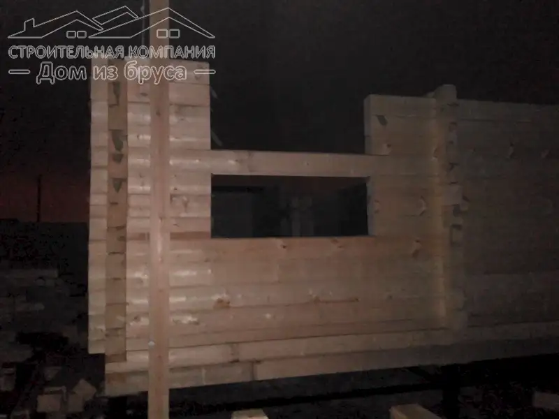 Дом из бруса 9х9,5 в снт Самсоновка