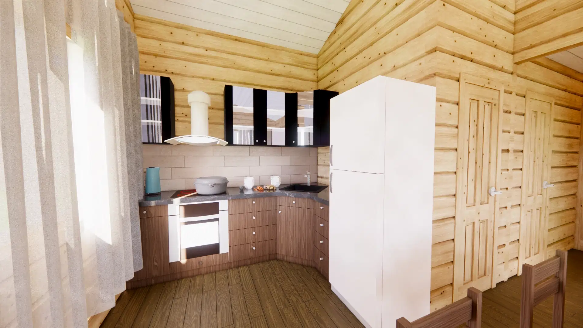 Каркасный дом 7х10 м «Шум» Каркасный дом 7х10 м «Шум»