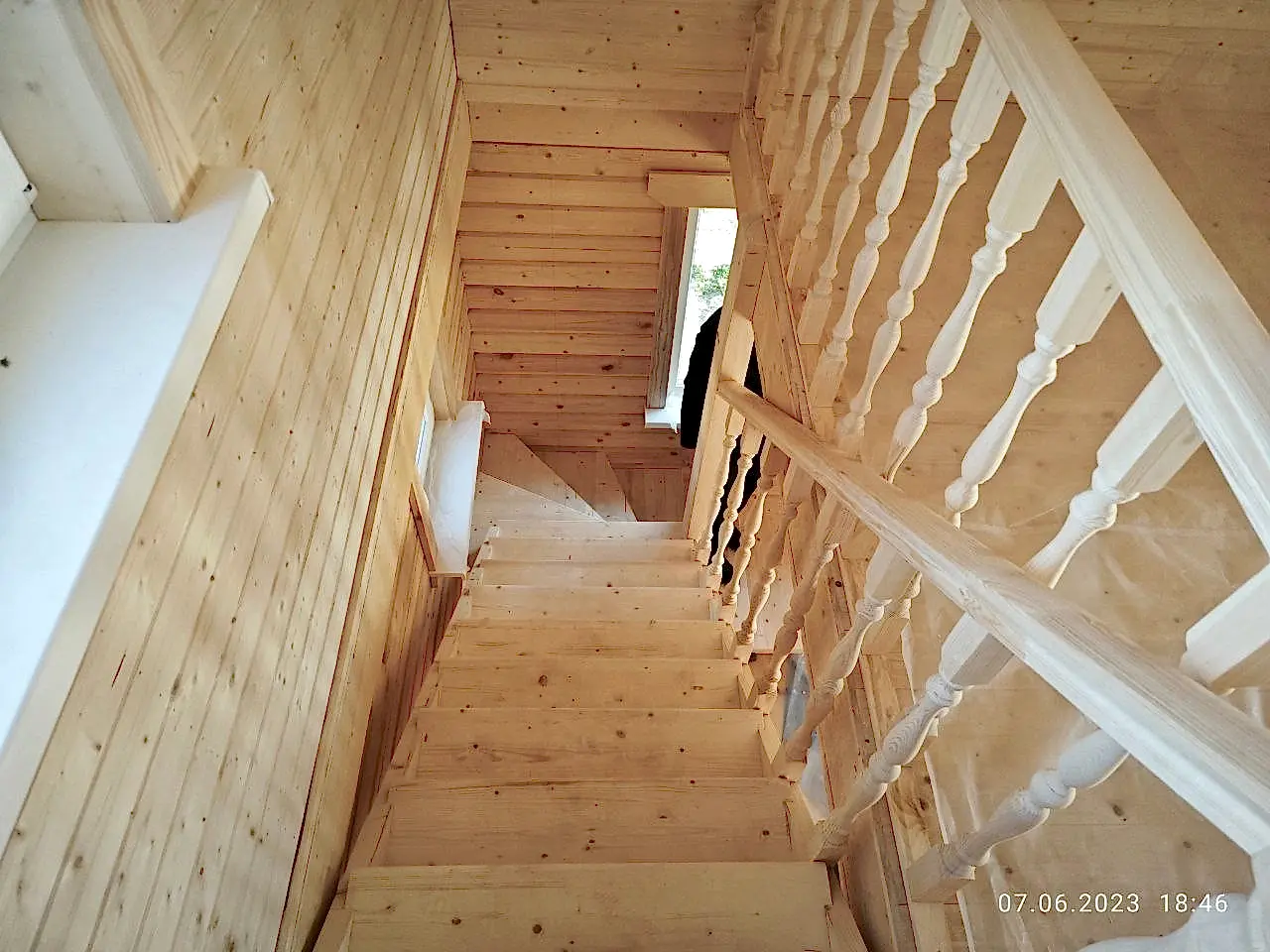 Дом из бруса 8х8 Ольгино