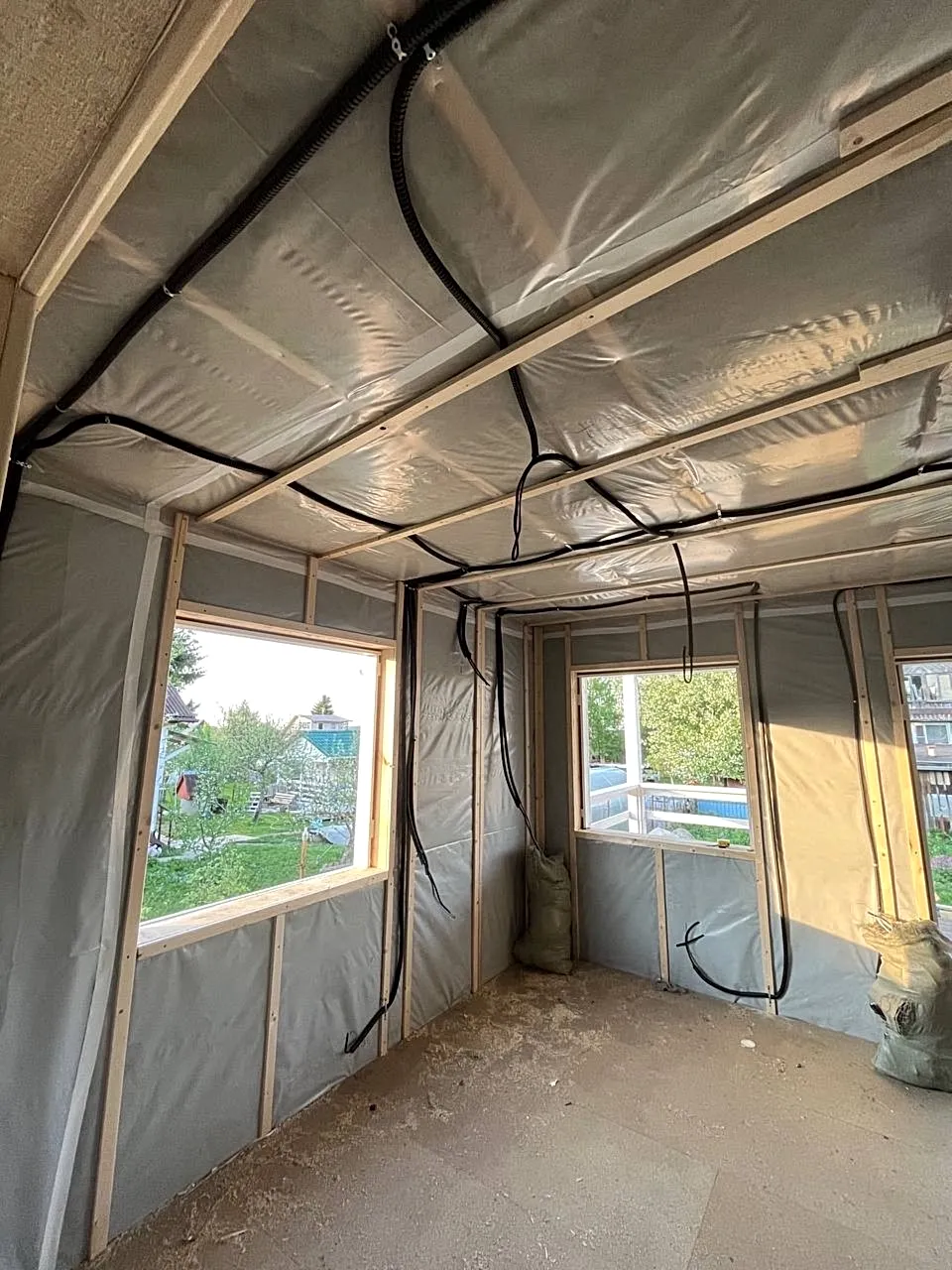 Каркасный дом 6х7 в Орехово