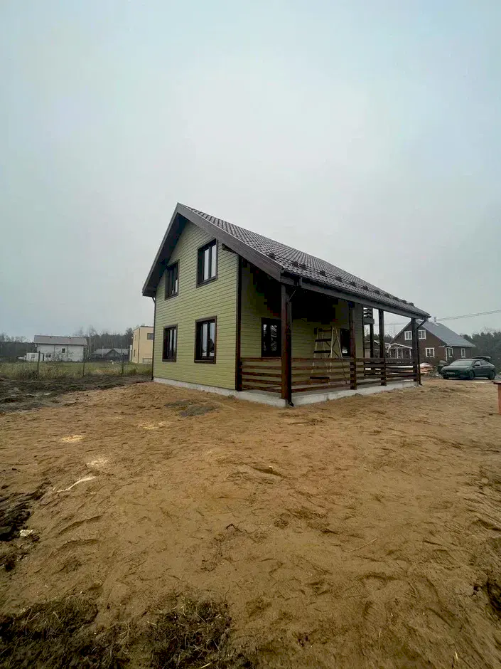 Каркасный дом 7х9 в Снетково