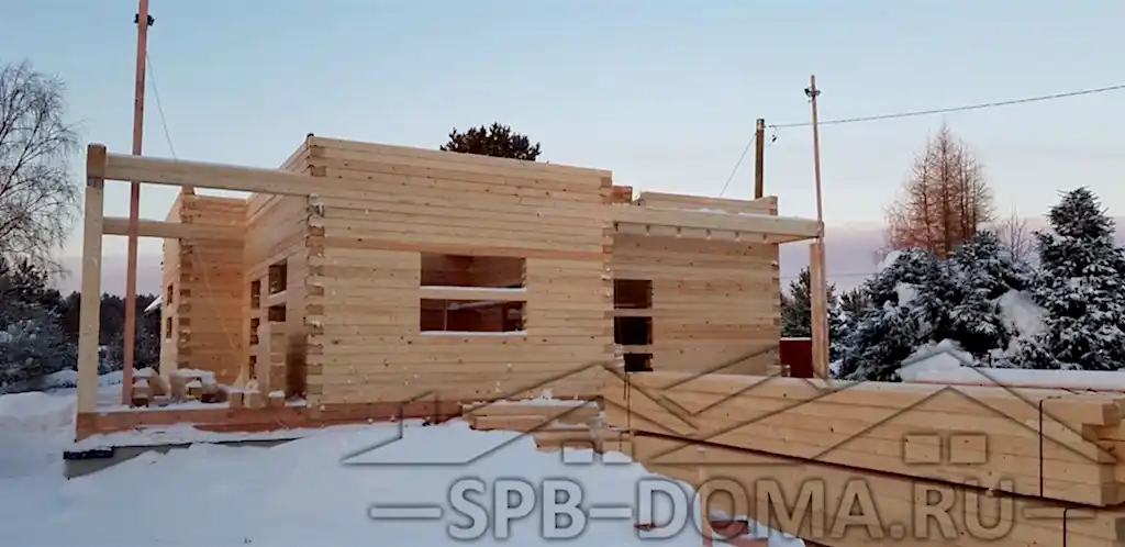 Дом из бруса 10х12 в Больших Слудицах