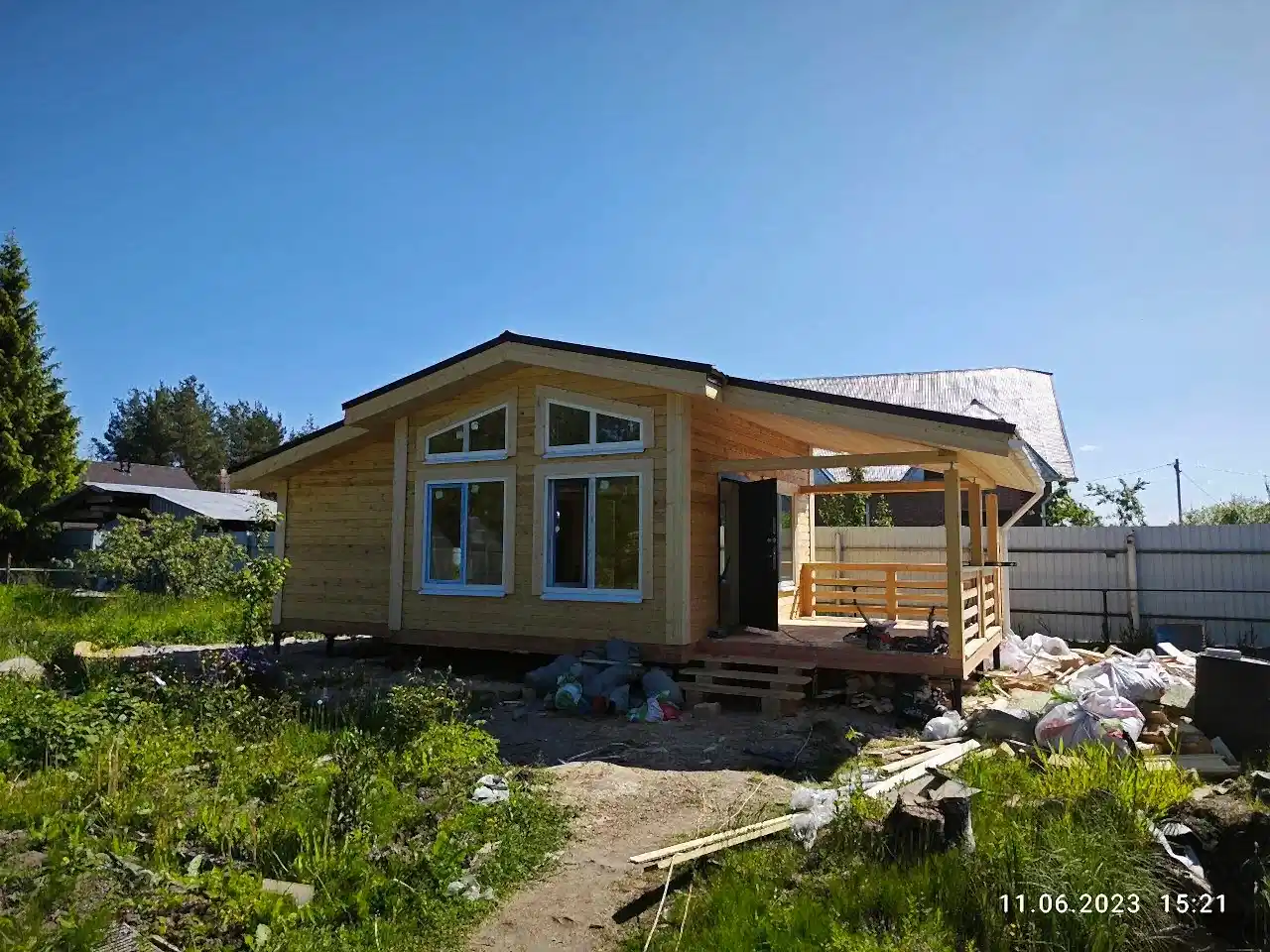 Дом из бруса 9х6 Ульяновка