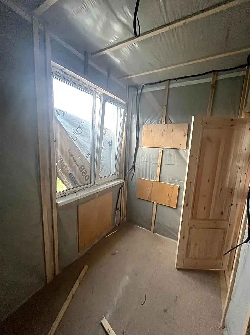 Каркасный дом 8х8 в Петрово