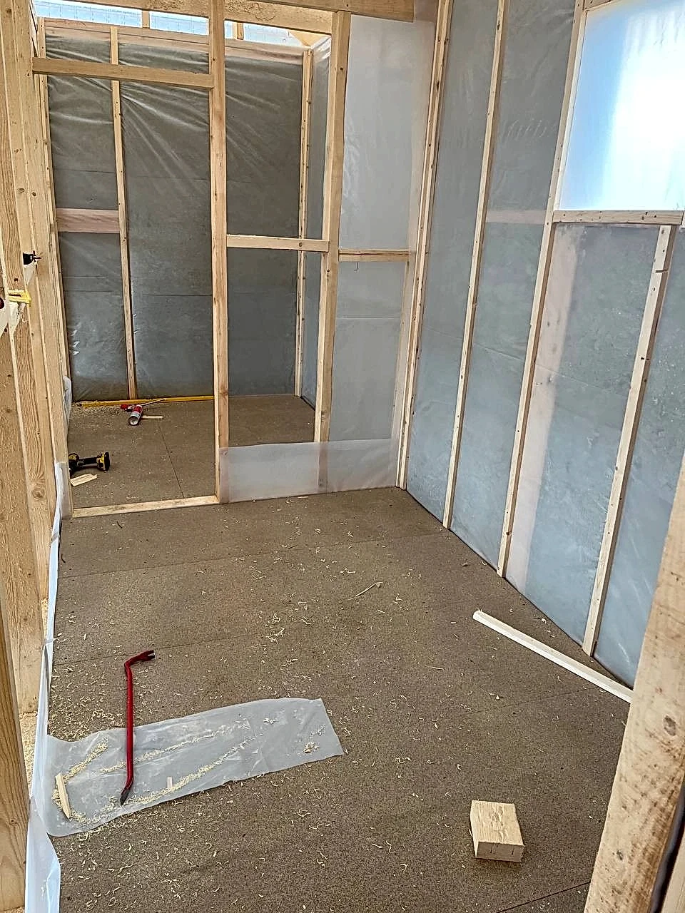 Каркасный дом 8х10 в Монделево