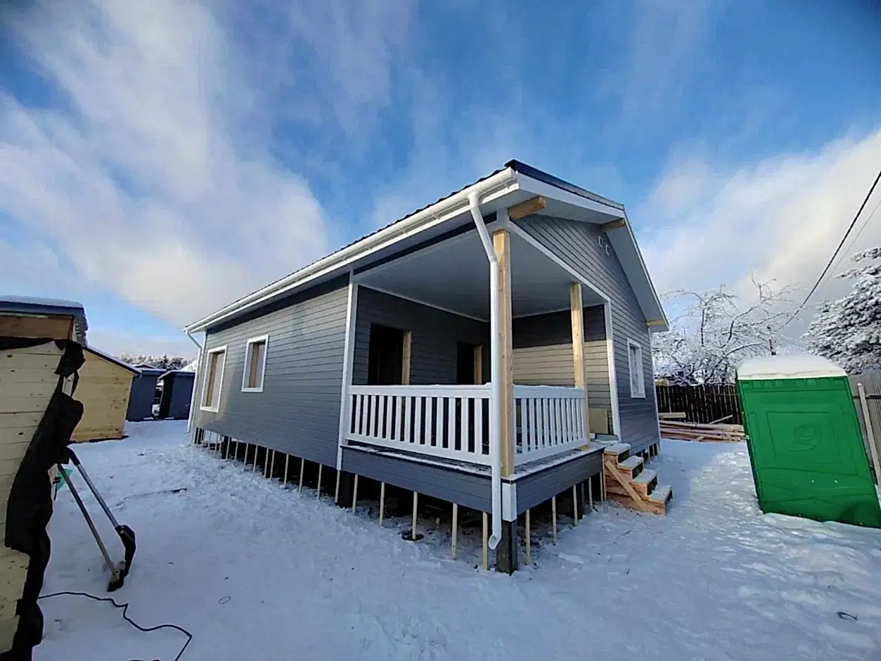 Каркасный дом 8х12 в Келколово