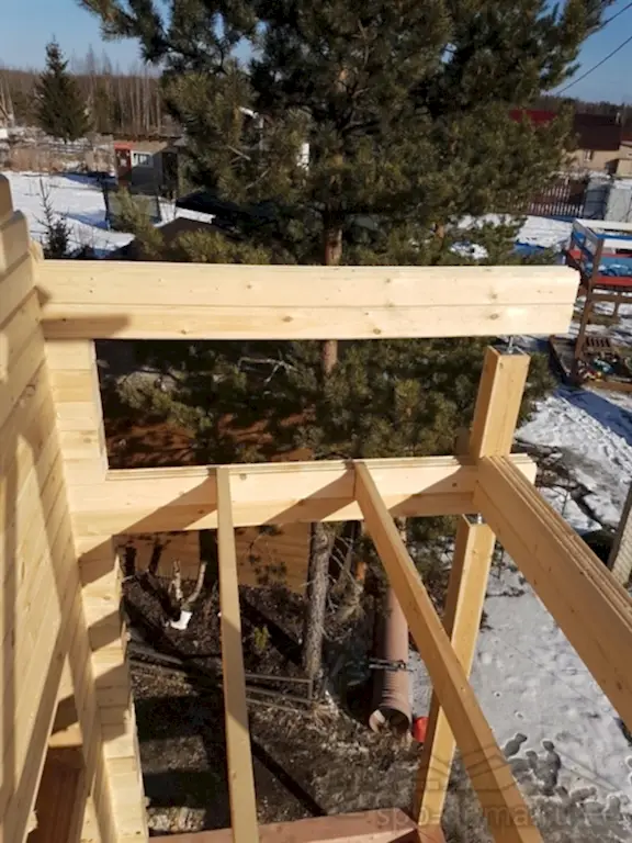 Дом из бруса 6х12 Новинка