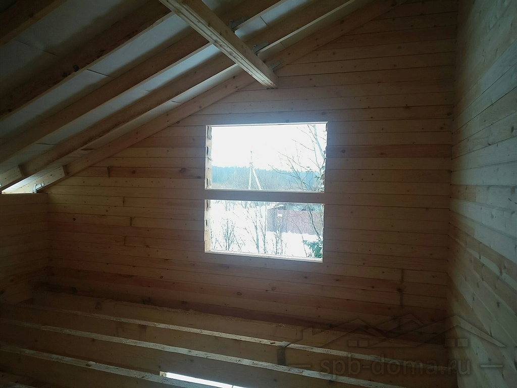 Дом из бруса 11х11 в Портосиках