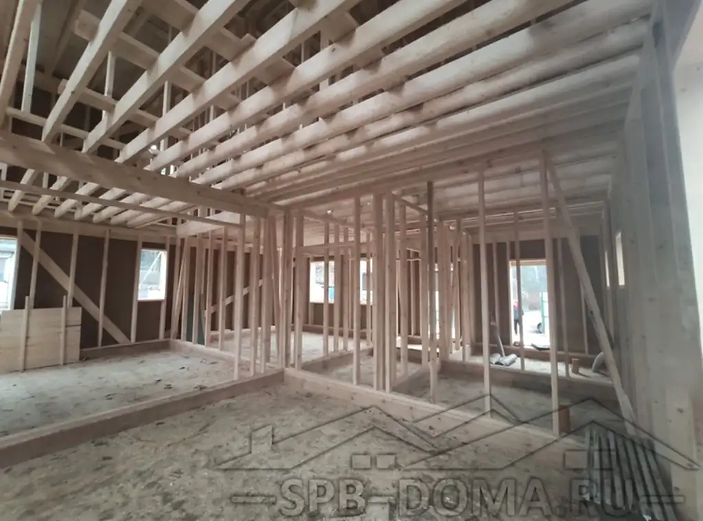 Каркасный дом 10х10 во Всеволожске