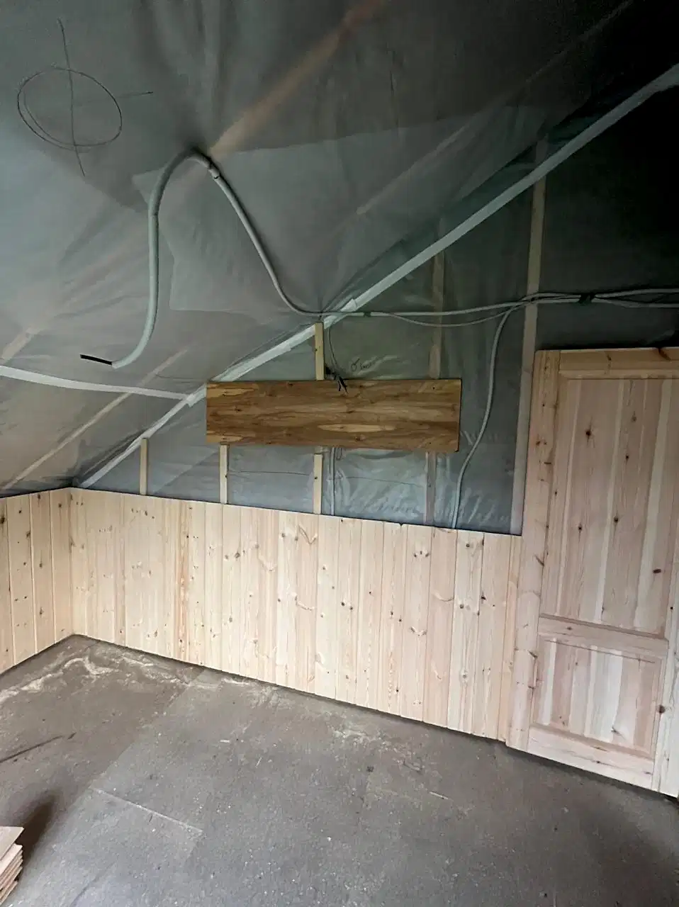 Каркасный дом 8х8 в Петрово