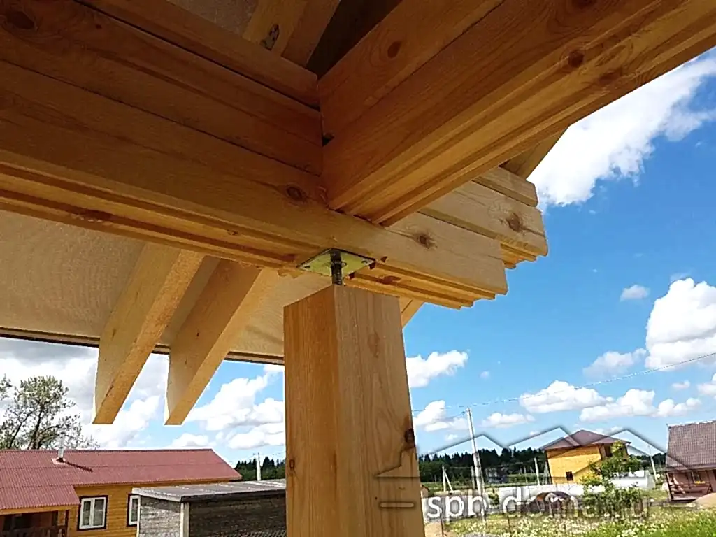 Дом из бруса 7х9 Лопухинка