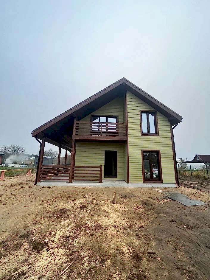 Каркасный дом 7х9 в Снетково