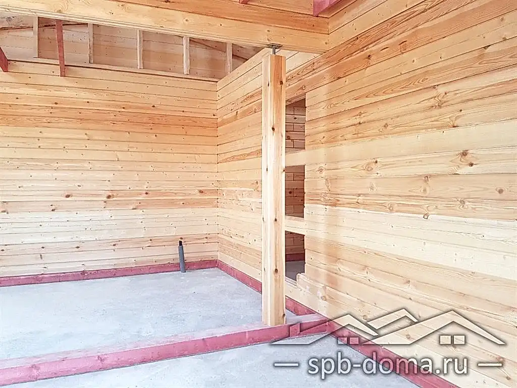 Дом из бруса 6х10 Финский Хутор